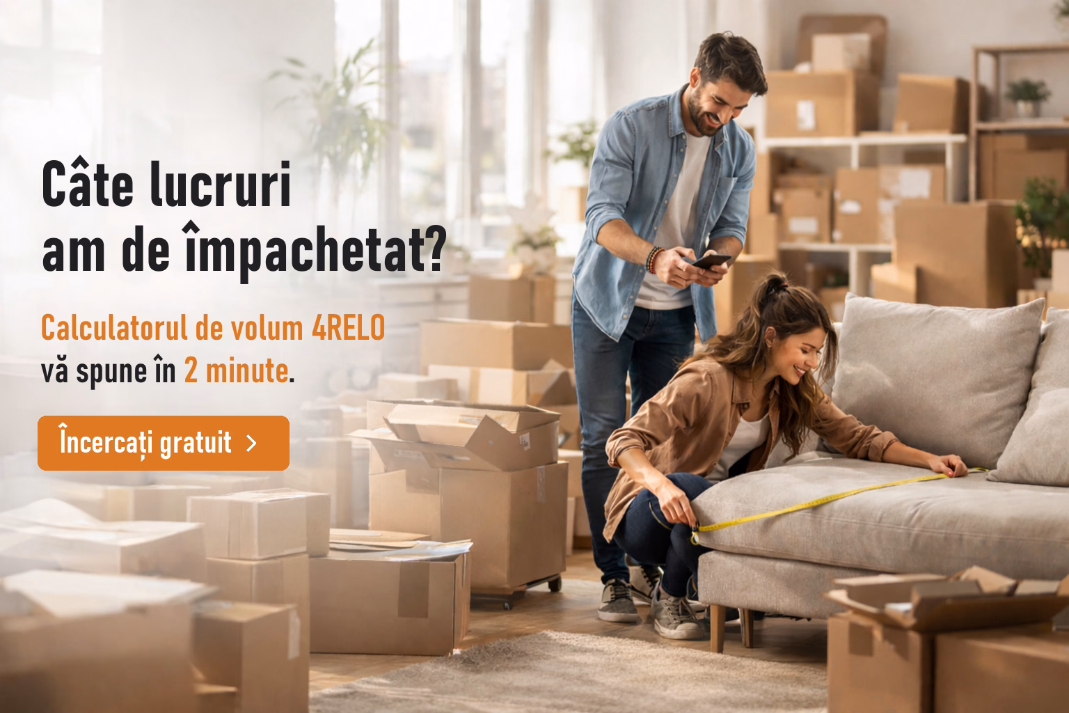 Calculatorul de volum 4RELO — aflați câte lucruri aveți