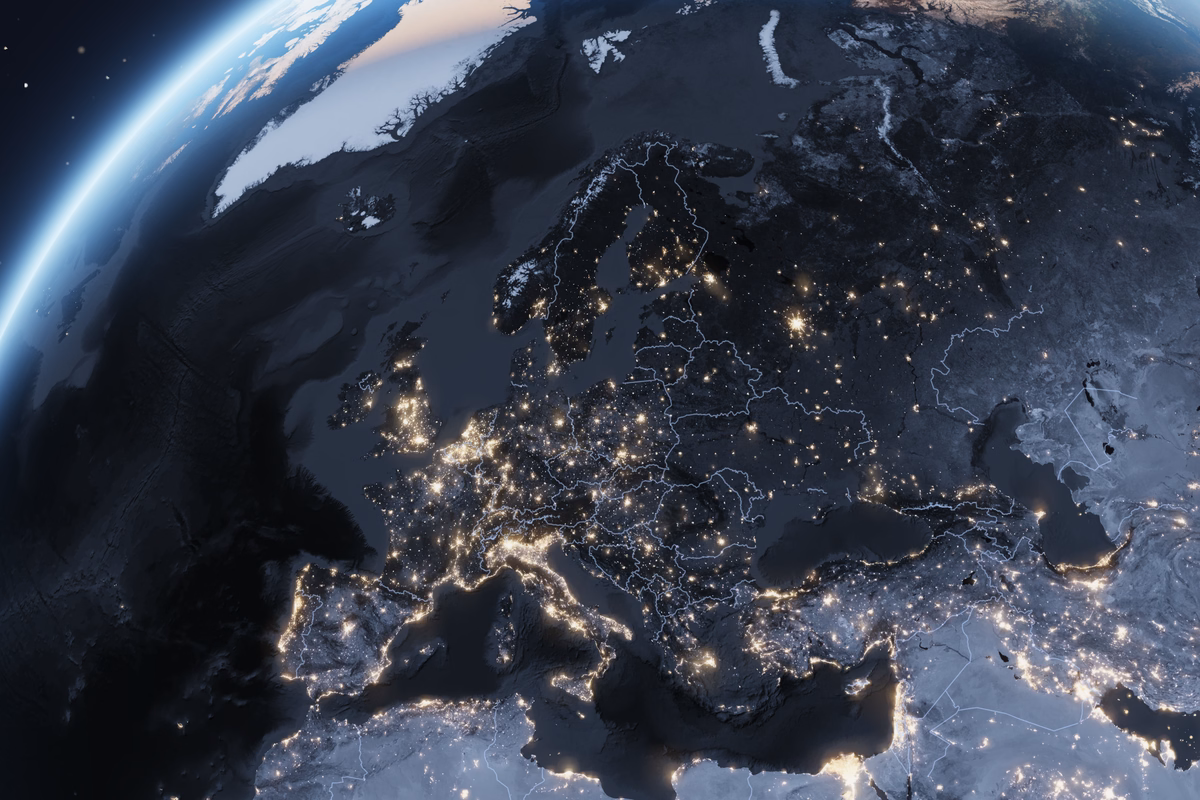 Carte de l'Europe avec les pays où intervient 4RELO
