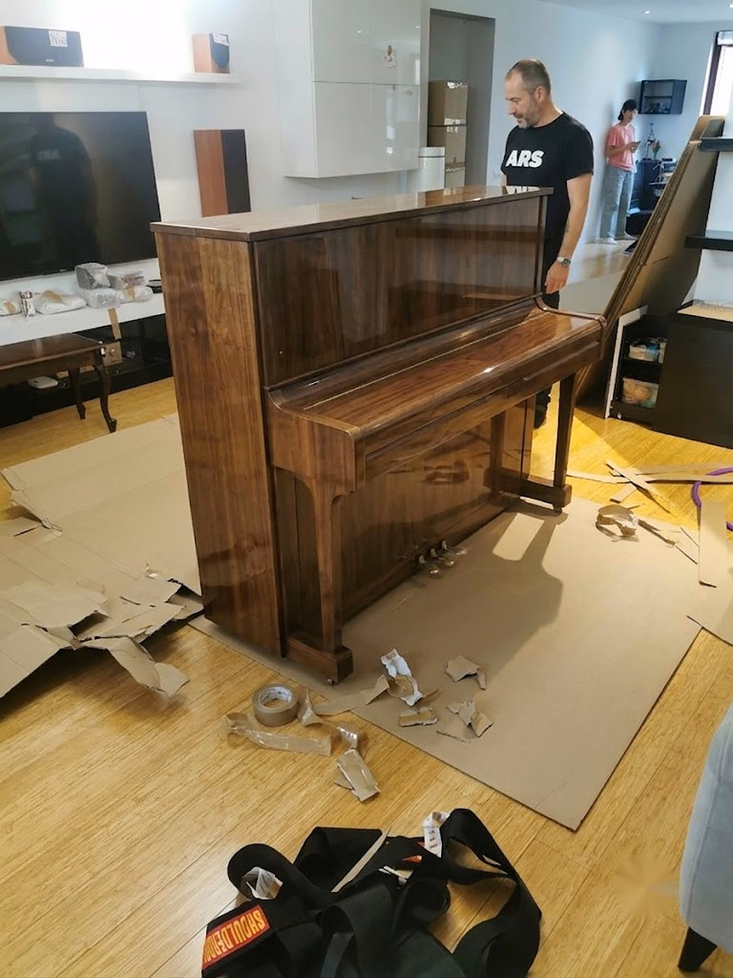 Piano voor het inpakken - verhuizingen Wrocław 4RELO