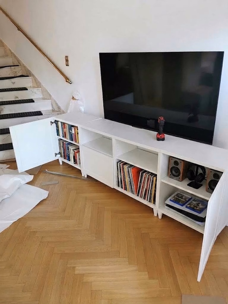 Tv-meubel voor het inpakken - verhuizingen Wrocław 4RELO